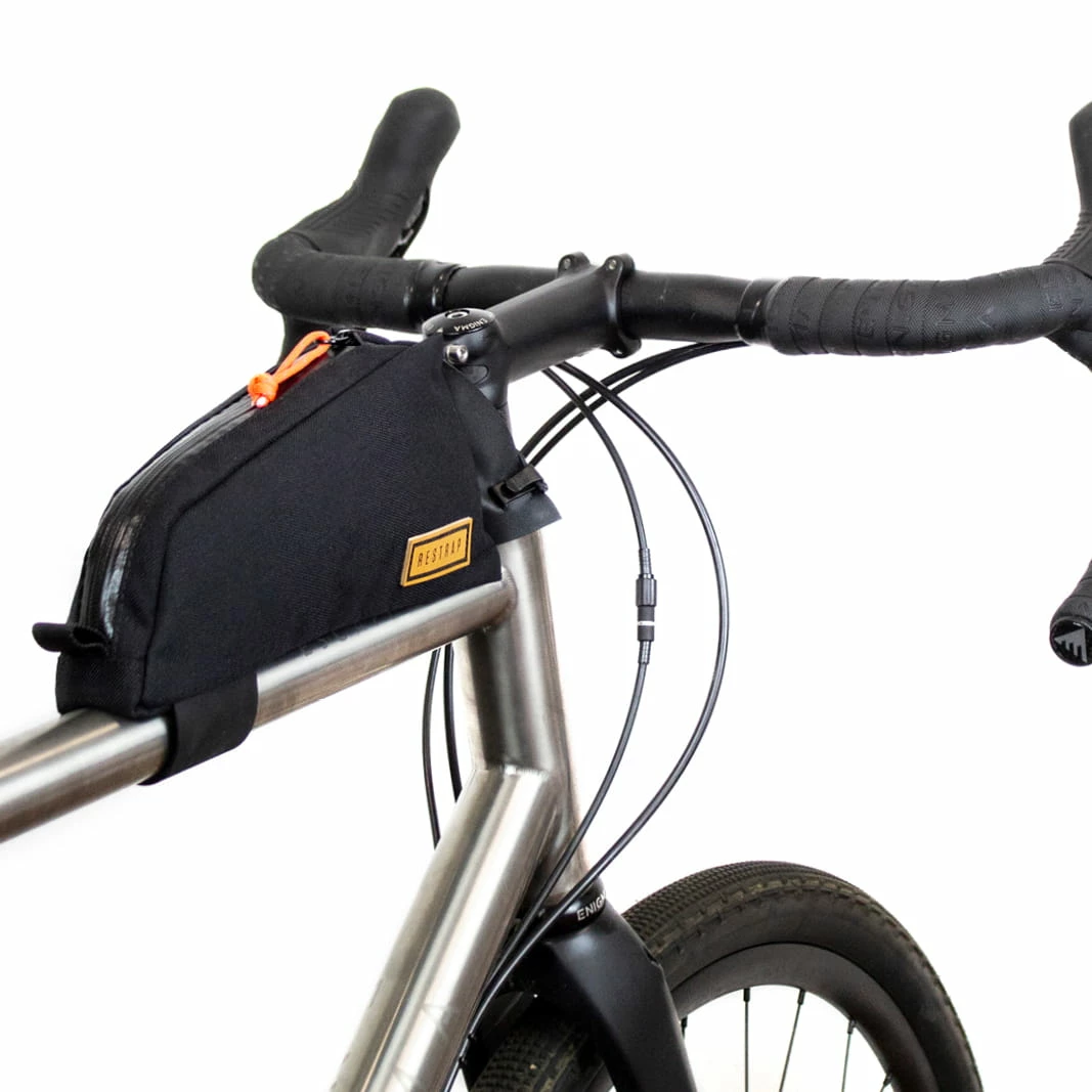 Restrap Top Tube Bag Top Tube Bag - Black 2 Restrap Top Tube Bag Top Tube Bag - Black - Image 2