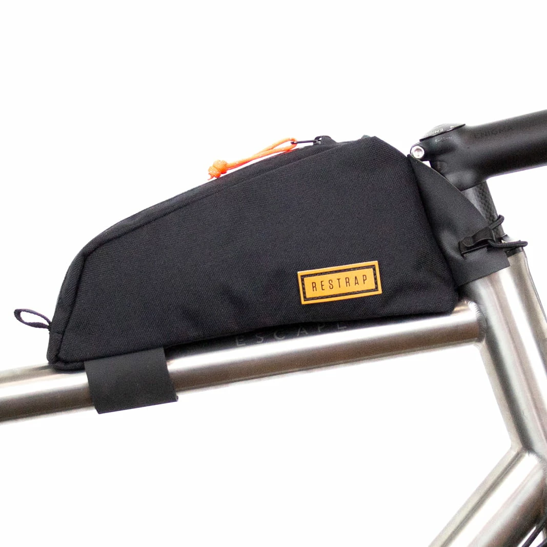 Restrap Top Tube Bag Top Tube Bag - Black 1 Restrap Top Tube Bag Top Tube Bag - Black