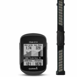 Garmin Edge 130 Plus - GPS Bike Computer - HRM Bundle - Black