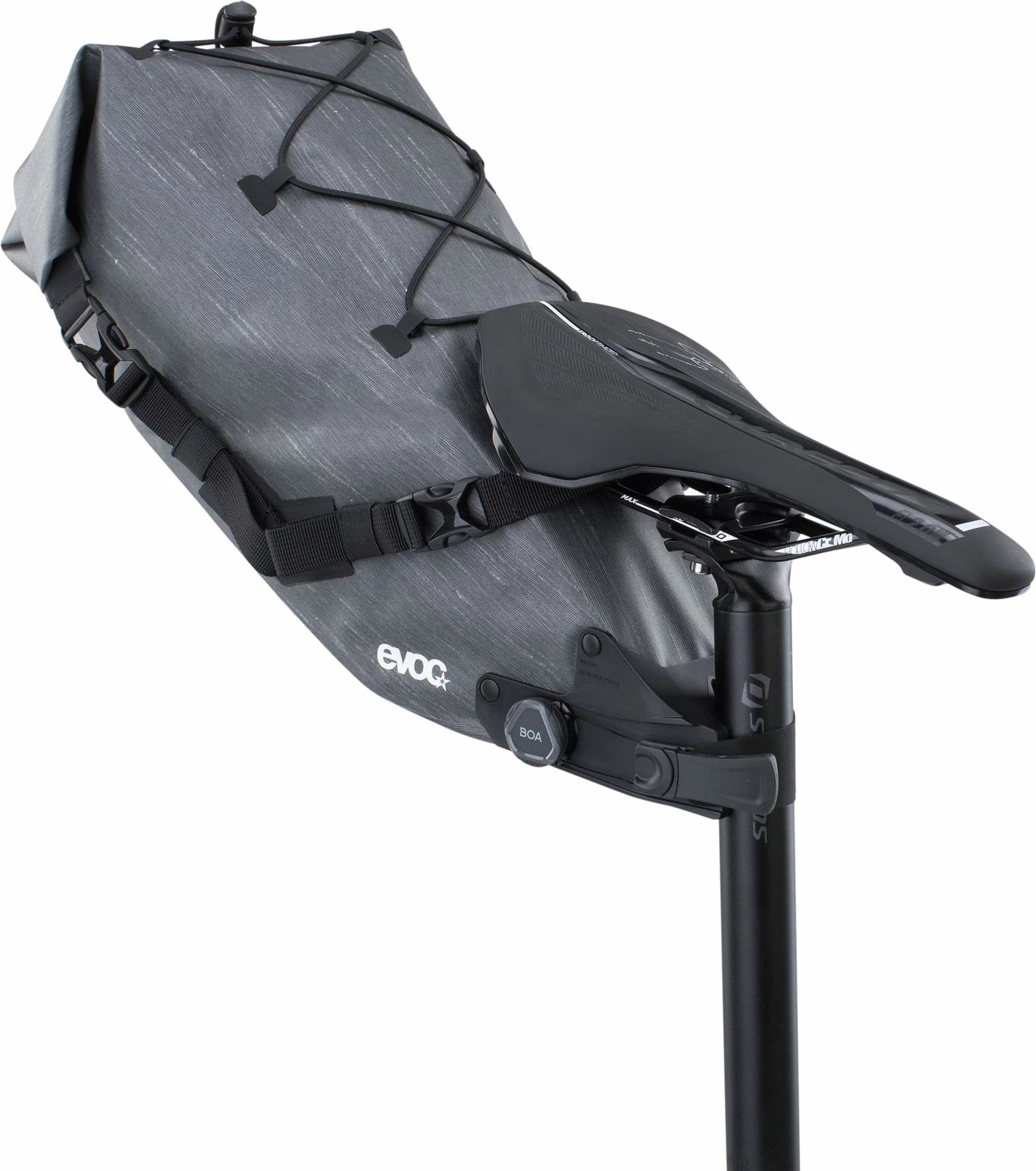 Evoc Seat Pack Boa WP 8 - Carbon Grey 5 Evoc Seat Pack Boa WP 8 - Carbon Grey - Image 5