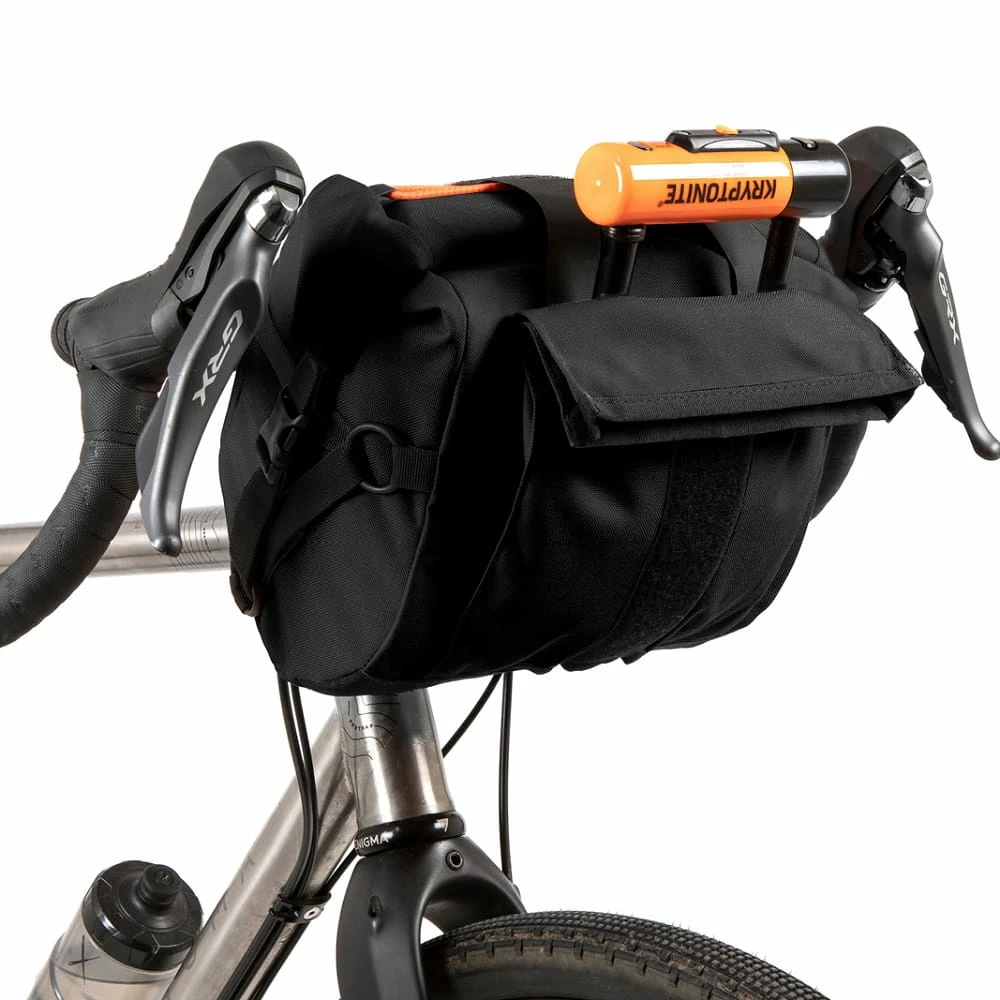 Restrap Bar Pack Handlebar Bag - Black 3 Restrap Bar Pack Handlebar Bag - Black - Image 3