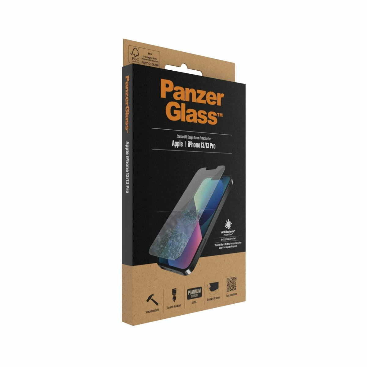 PanzerGlass Apple IPhone 13/13 Pro Antibacterial 5 PanzerGlass Apple IPhone 13/13 Pro Antibacterial - Image 5