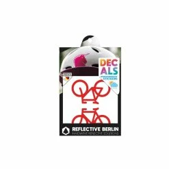 Reflective Berlin Reflective DECAL - Bicycles - Red