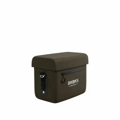 BROOKS Scape Handlebar Case - Mud Green -Bike Lights & Accessories Sales Shop BrooksScapeHandlebarCase mudgreen 1