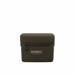 BROOKS Scape Handlebar Case - Mud Green -Bike Lights & Accessories Sales Shop BrooksScapeHandlebarCase mudgreen 2