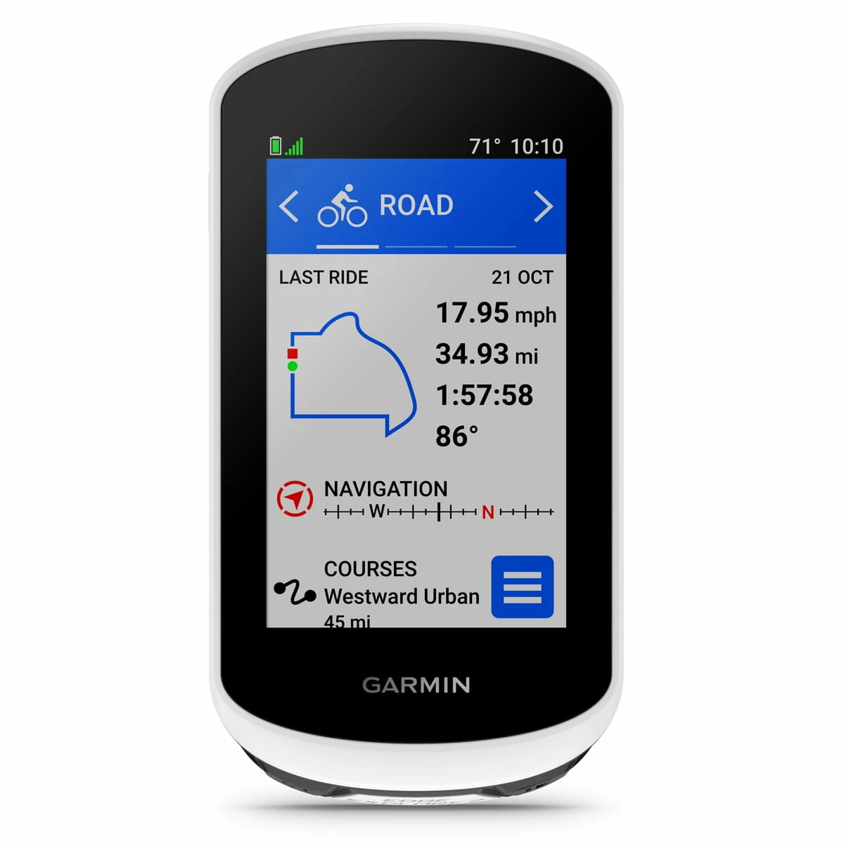 Garmin Edge Explorer 2 Power - Black/White 4 Garmin Edge Explorer 2 Power - Black/White - Image 4