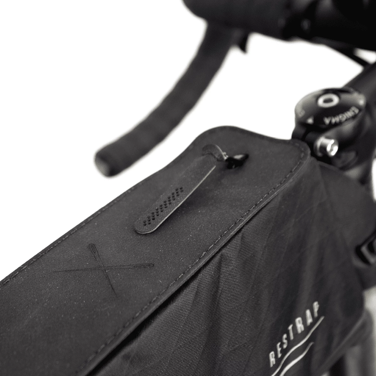 Restrap Adventure Race Top Tube Bag - Black 5 Restrap Adventure Race Top Tube Bag - Black - Image 5