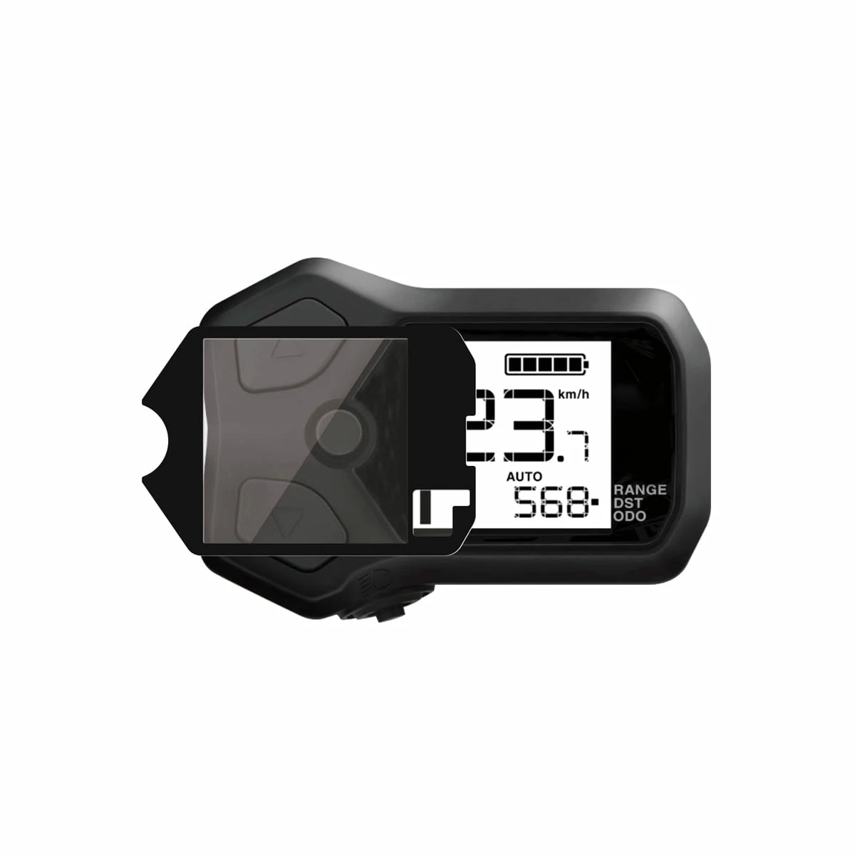 PanzerGlass Shimano SC-5000, AntiGlare Black Antibacterial 2 PanzerGlass Shimano SC-5000, AntiGlare Black Antibacterial - Image 2