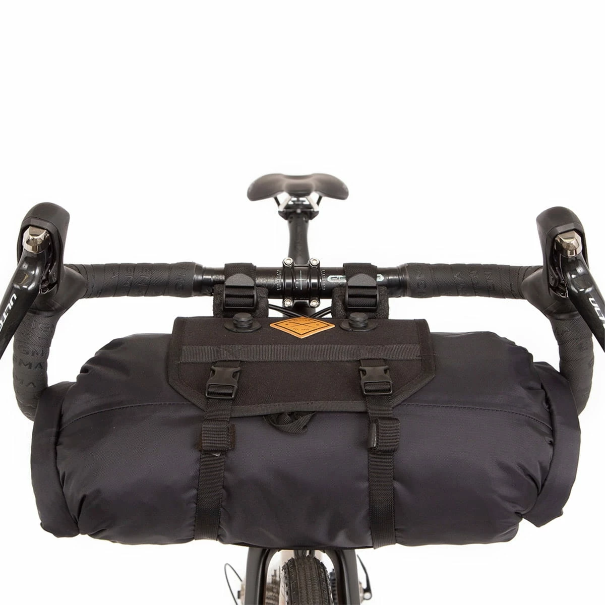 Restrap Handlebar Bag Set With Food Pouch Small - Orange 2 Restrap Handlebar Bag Set With Food Pouch Small - Orange - Image 2