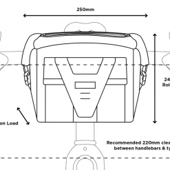 Restrap Bar Pack Handlebar Bag - Orange -Bike Lights & Accessories Sales Shop Restrap Bar Pack Size Guide 800xxEnVH53xDhGVO