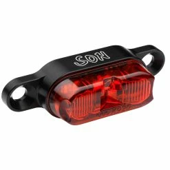SON LED Rear Light For Luggage Carrier Mounting-black