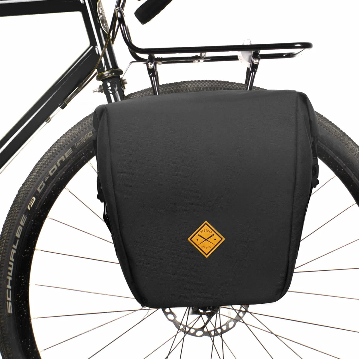 Restrap Panniers Bag - Large Black 8 Restrap Panniers Bag - Large Black - Image 8