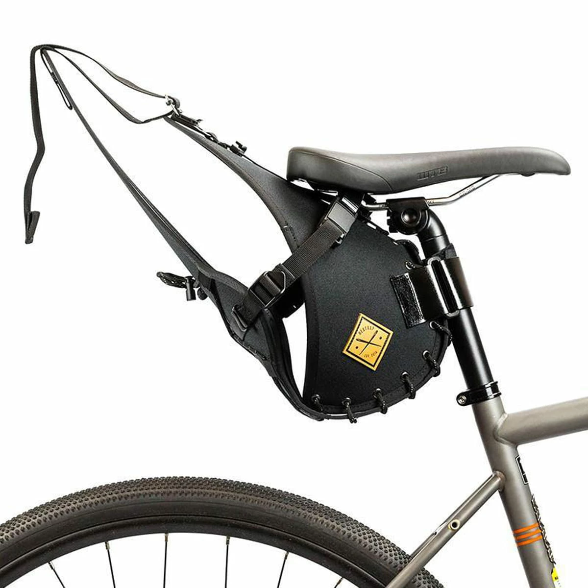Restrap Saddle Bag With Drybag - 14 L - Black 2 Restrap Saddle Bag With Drybag - 14 L - Black - Image 2