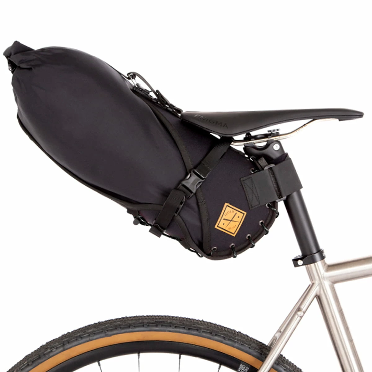 Restrap Saddle Bag With Drybag - 14 L - Black 1 Restrap Saddle Bag With Drybag - 14 L - Black