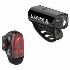 Lezyne Lighting Set Hecto Drive 40 + KTV StVZO