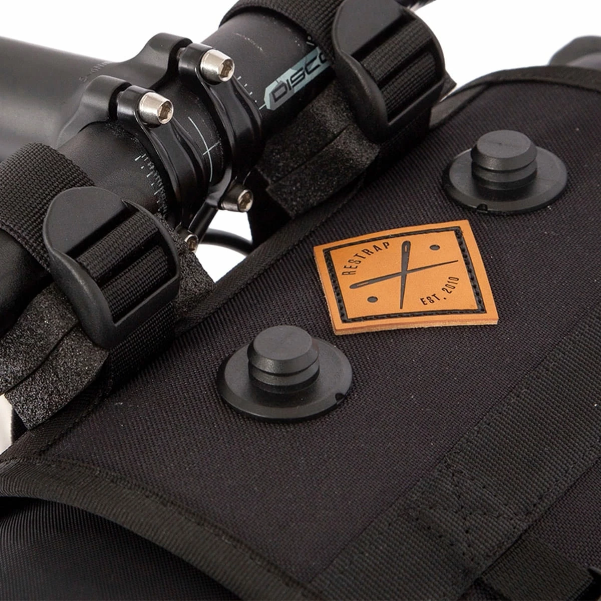 Restrap Handlebar Bag Set With Food Pouch Small - Orange 4 Restrap Handlebar Bag Set With Food Pouch Small - Orange - Image 4