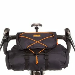 Restrap Handlebar Bag Set With Food Pouch Large - Orange