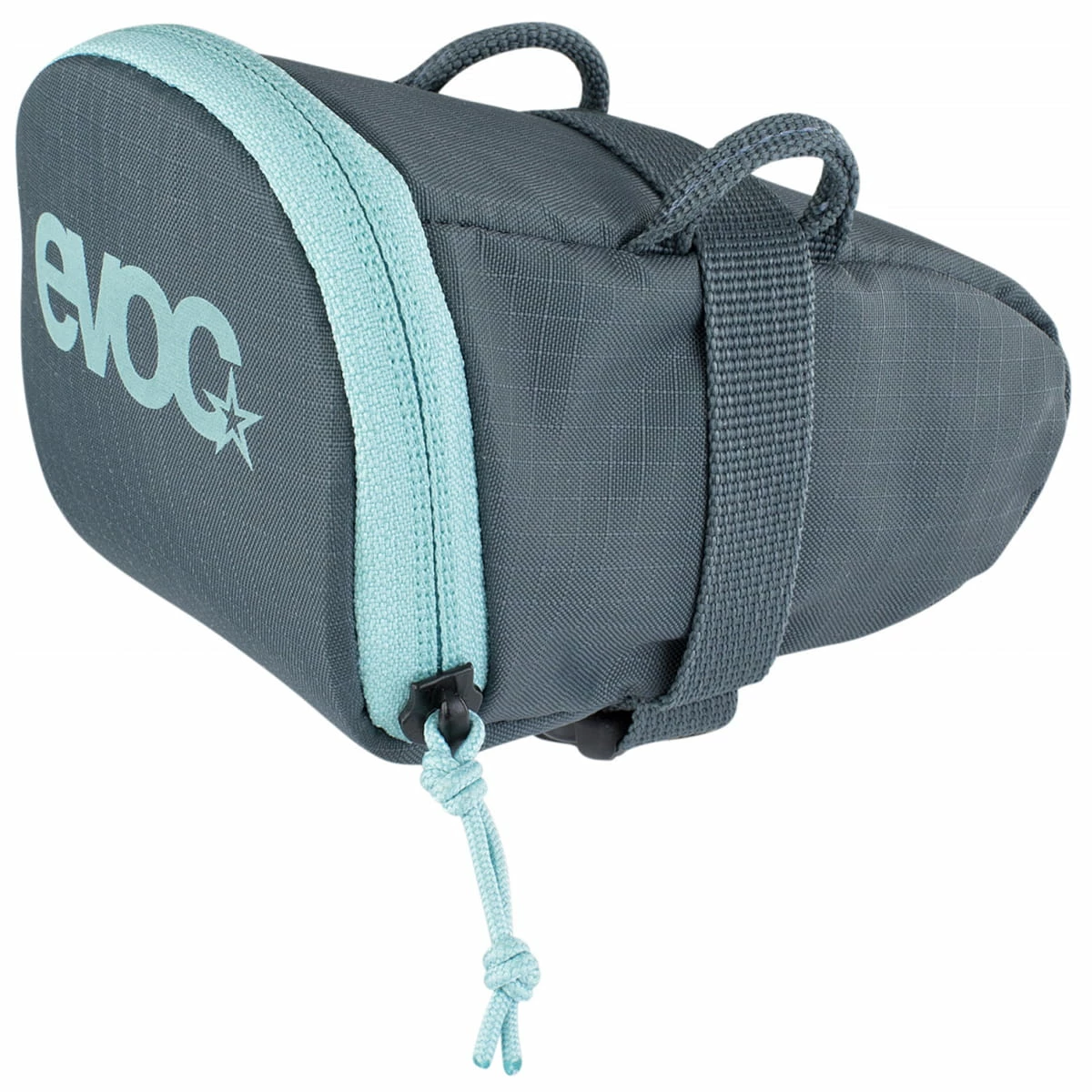 Evoc Saddle Bag 0.3L - Turquoise/Grey 1 Evoc Saddle Bag 0.3L - Turquoise/Grey