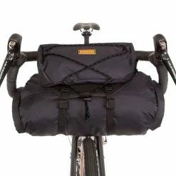 Restrap Handlebar Bag Set With Food Pouch Large - Black